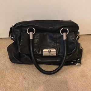 used coach faux leather purse
